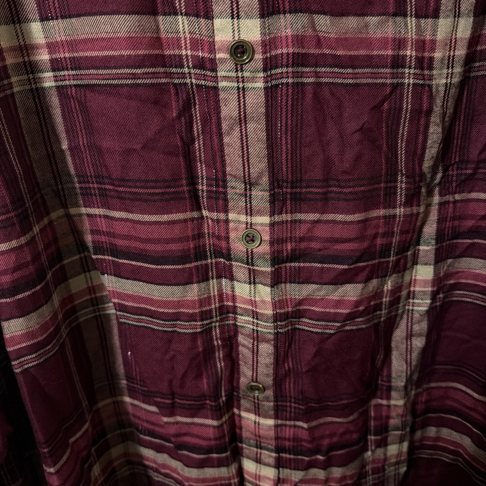 Catherines Button Down Shirt Size 3X Long Sleeve - Picture 6 of 8